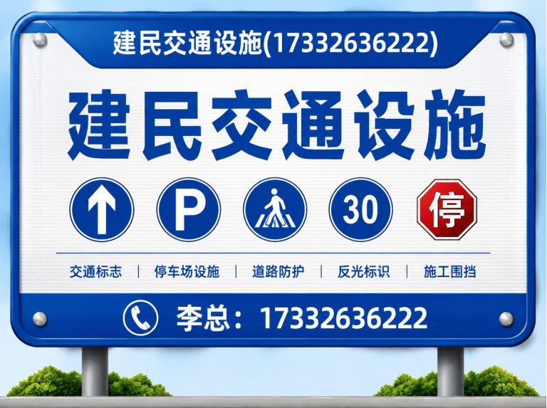 香河县标志杆展示图